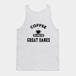 Great Dane Dog - Coffee and great danes Tank Top